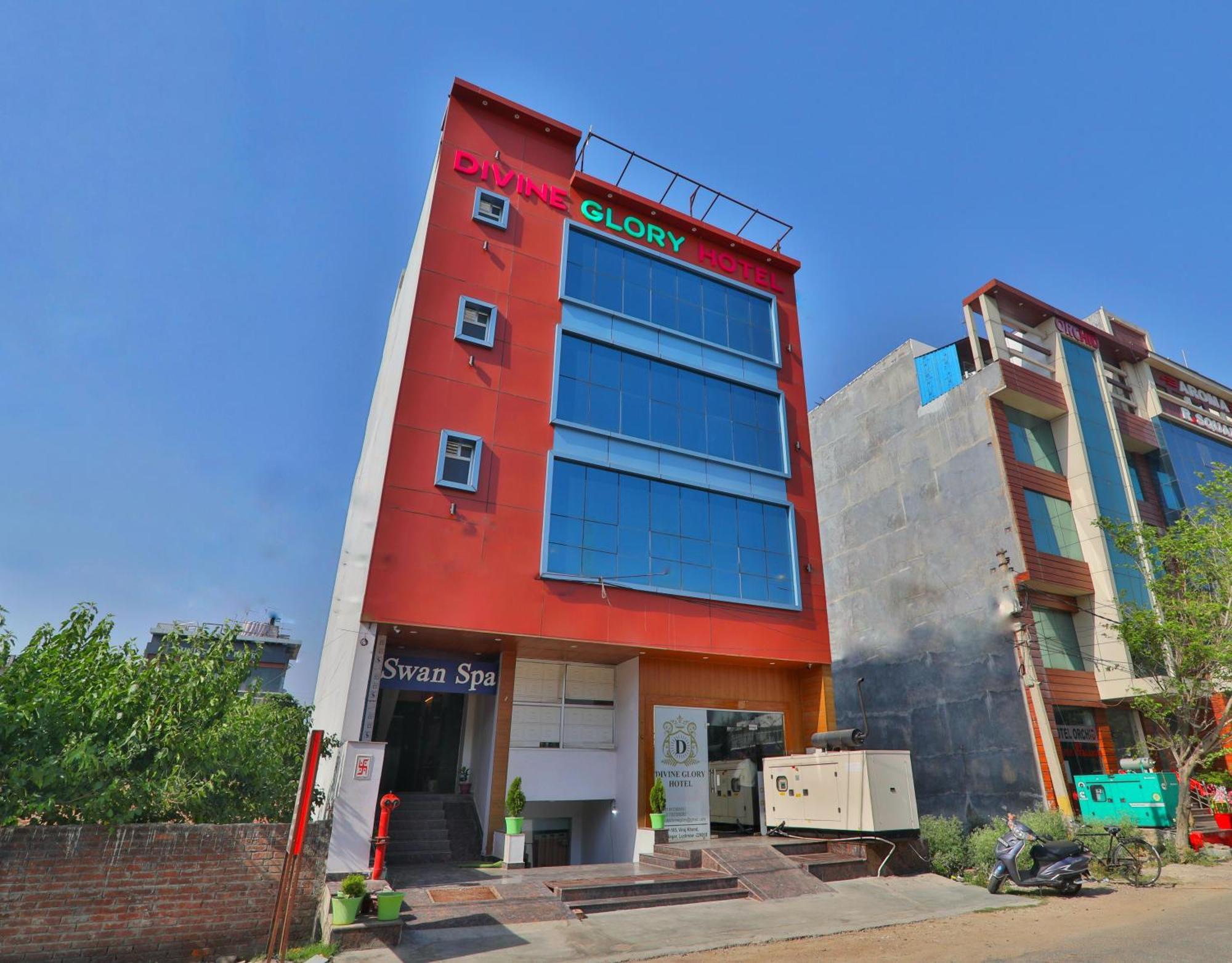 Divine Glory Hotel Lucknow Exterior foto